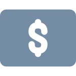 Money Bill SVG Icon